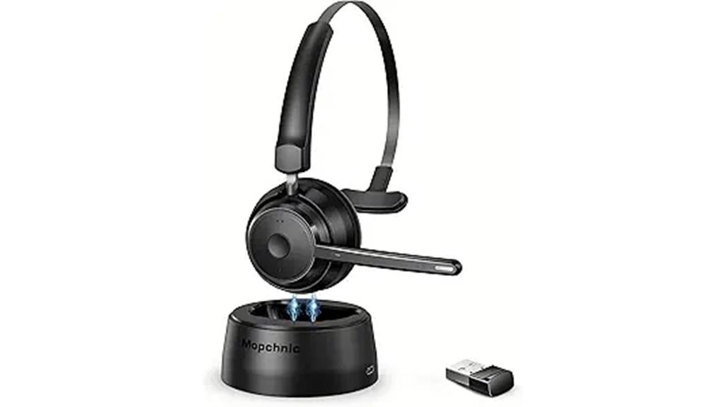 ai noise canceling office headset
