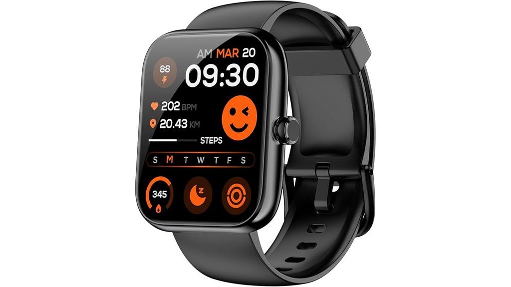 alexa enabled waterproof fitness tracker