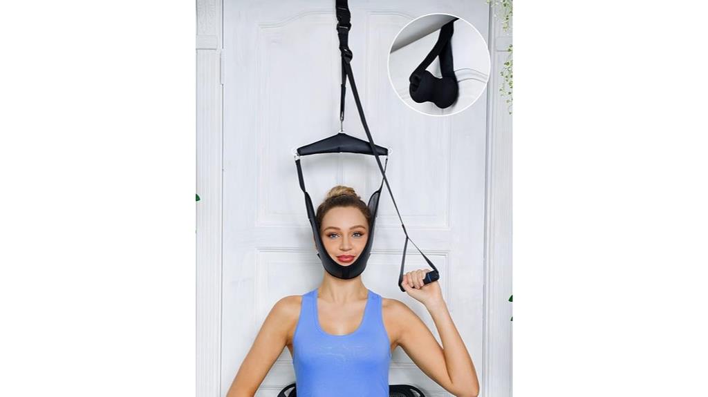 at home cervical traction device