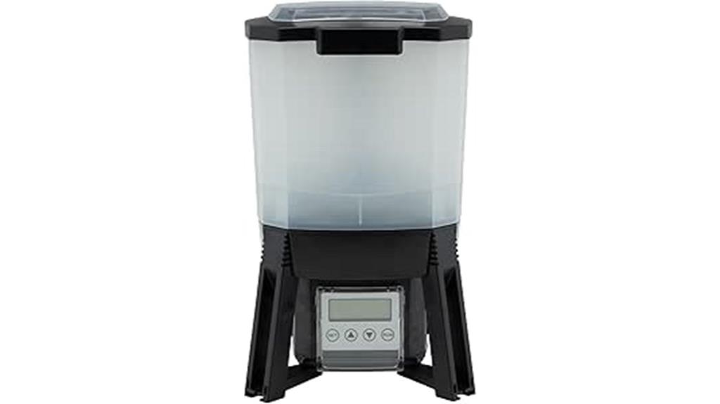 automatic koi pond feeder