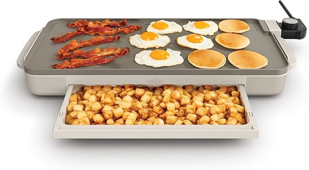 bella 10x20 electric griddle