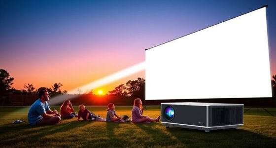 best daytime outdoor projectors