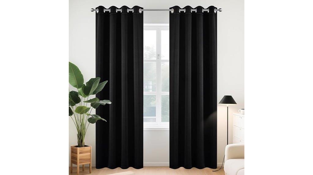 blackout bedroom curtain panels