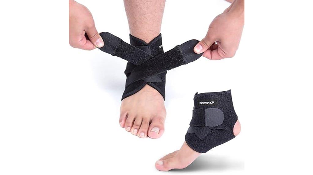 breathable adjustable ankle support
