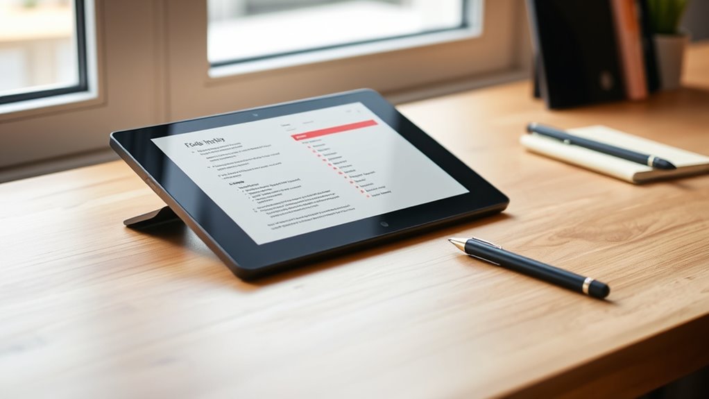 choosing e ink tablet features