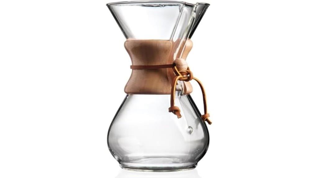 classic 6 cup glass coffeemaker
