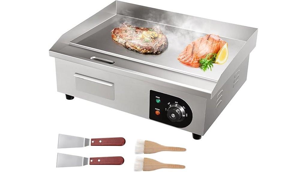 commercial electric griddle