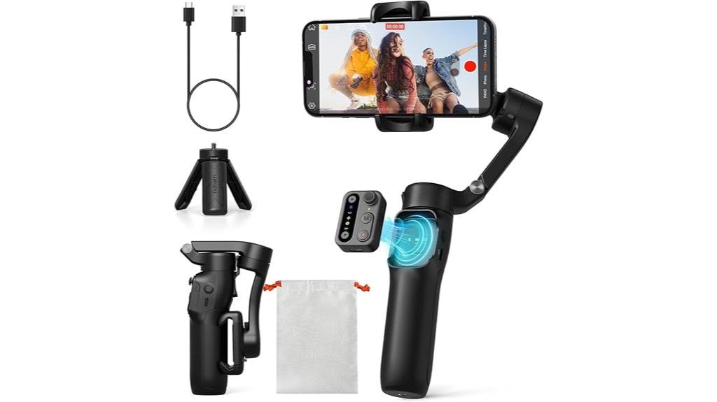 compact smartphone stabilizer
