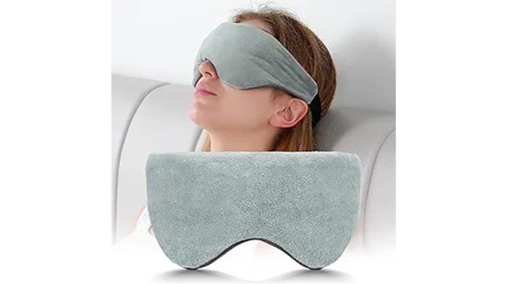 cooling reversible blackout sleep mask