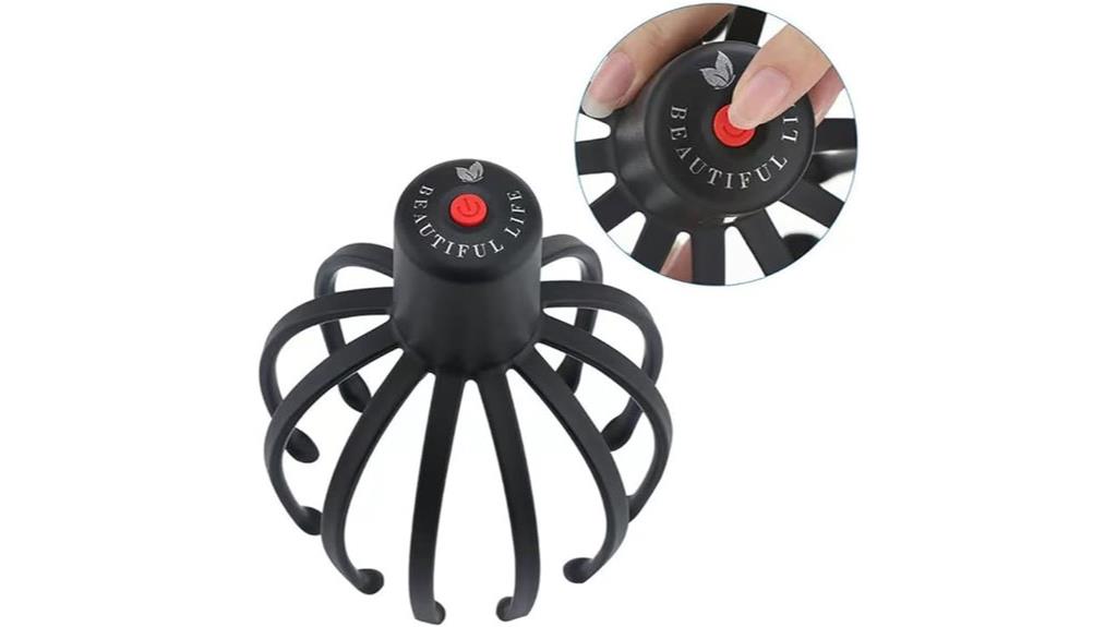 cordless 3 mode head massager
