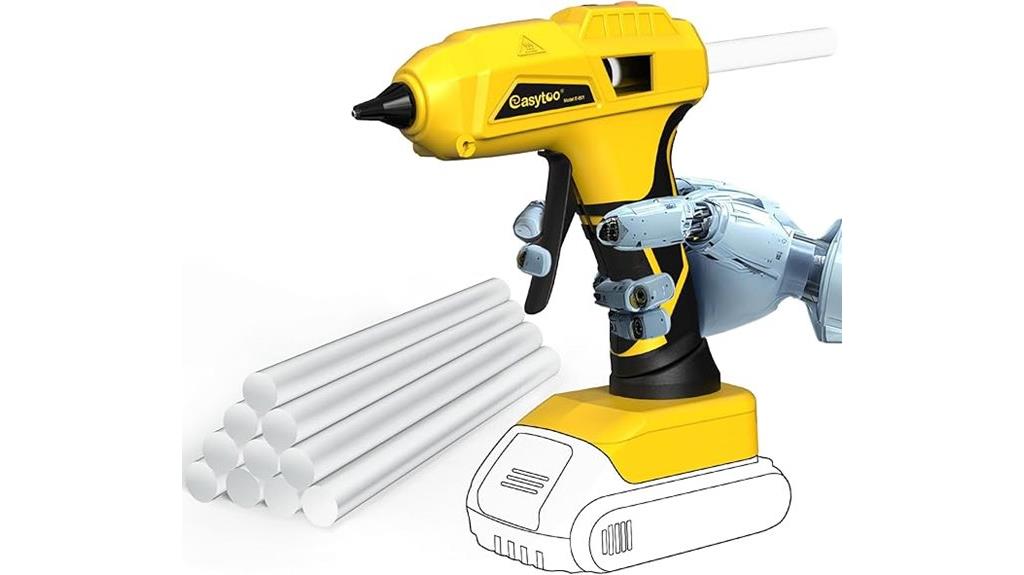 cordless art glue gun