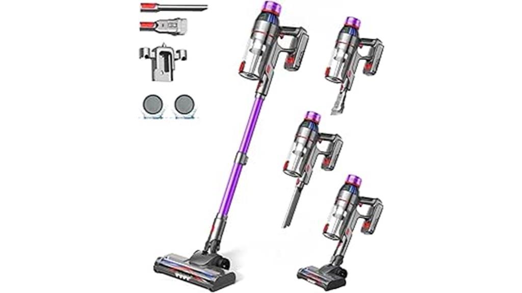 cordless hepa tangle free vacuum