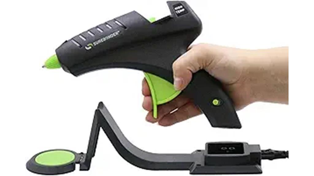 cordless high temperature glue gun