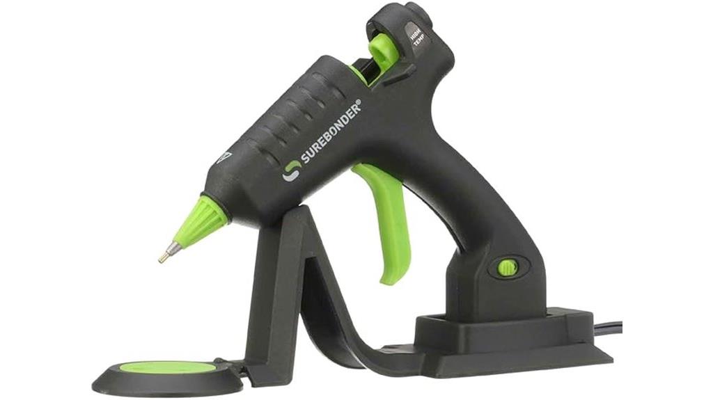 cordless high temperature mini glue gun