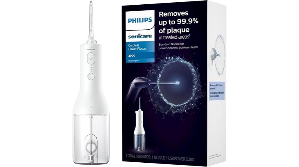 cordless water flosser