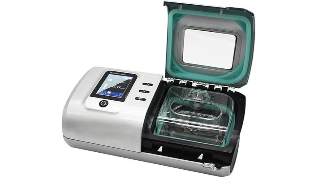 cpap machine with accessories