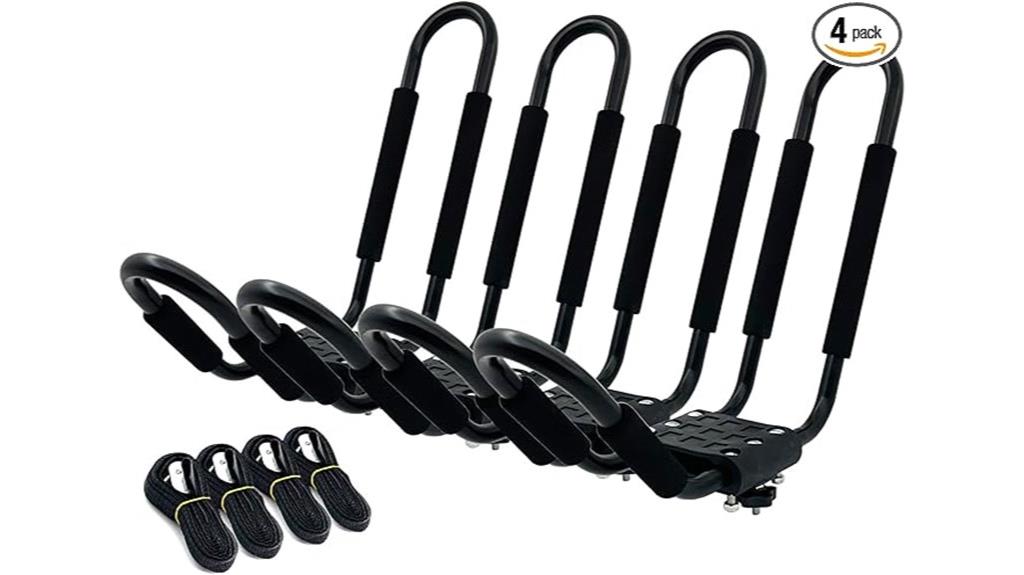 double kayak roof rack