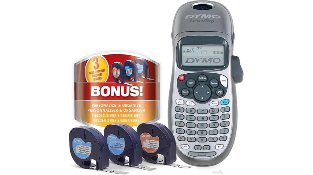 dymo label maker set