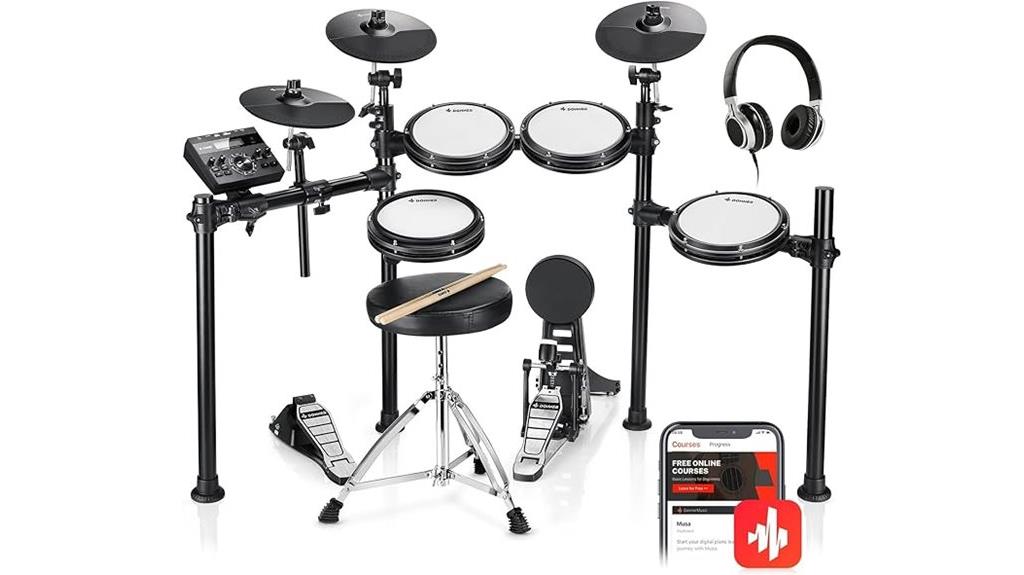 electric drum set kit