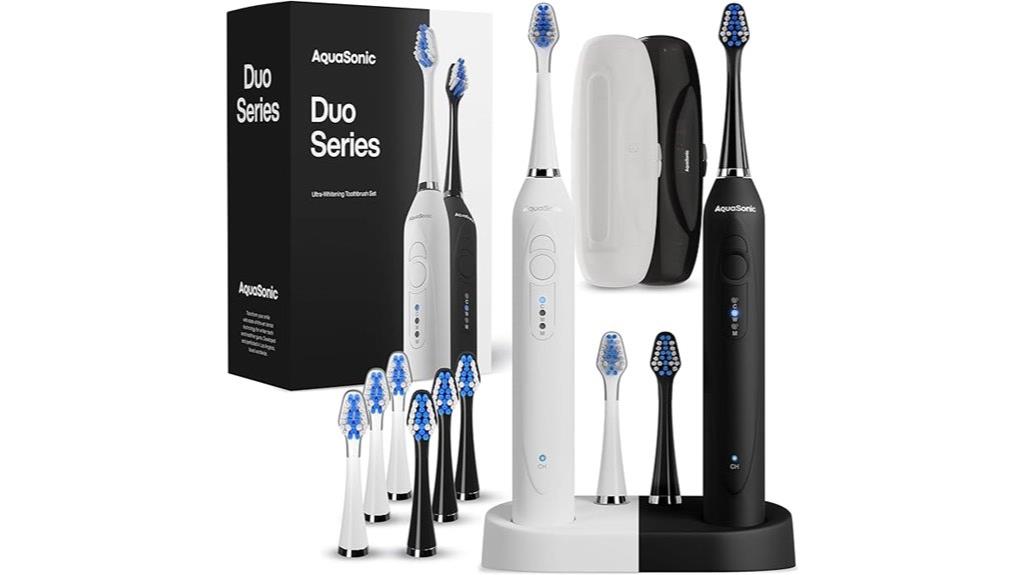 electric toothbrush with multiple settings