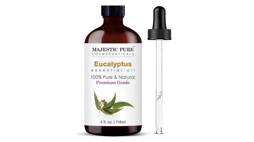 eucalyptus essential oil bottle