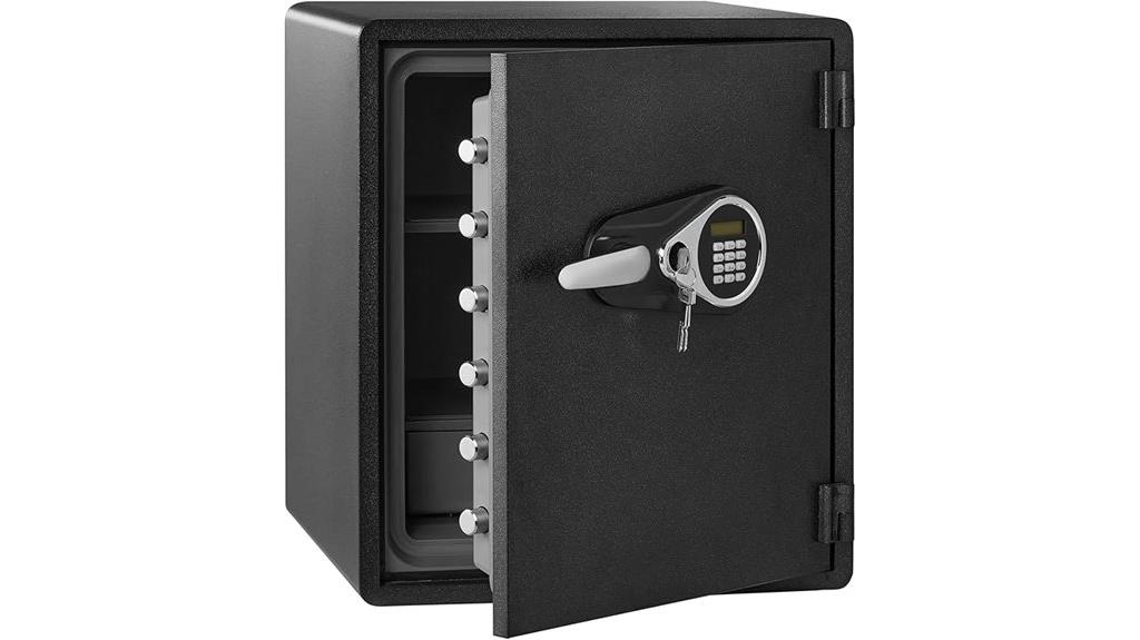 fireproof waterproof digital safe