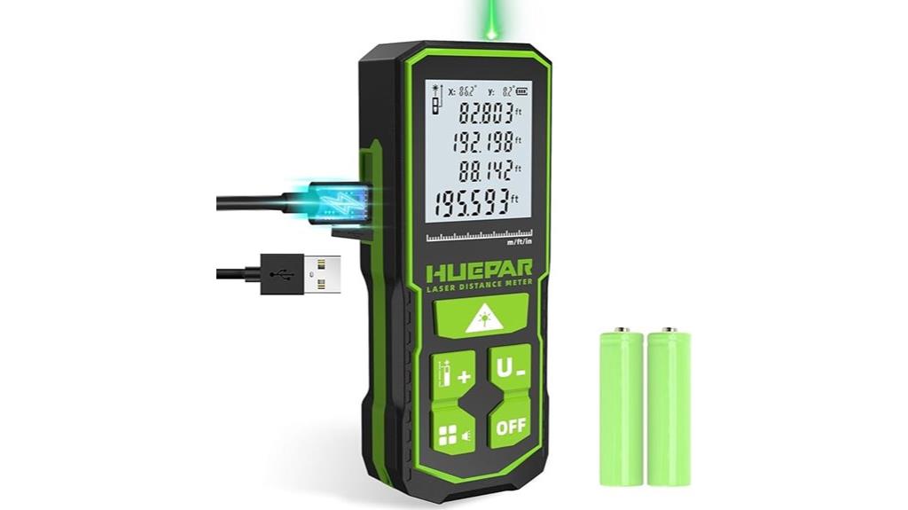 green laser distance meter