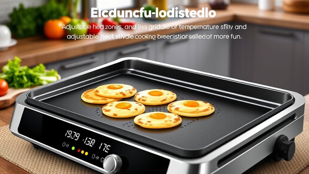griddle features and maintenance