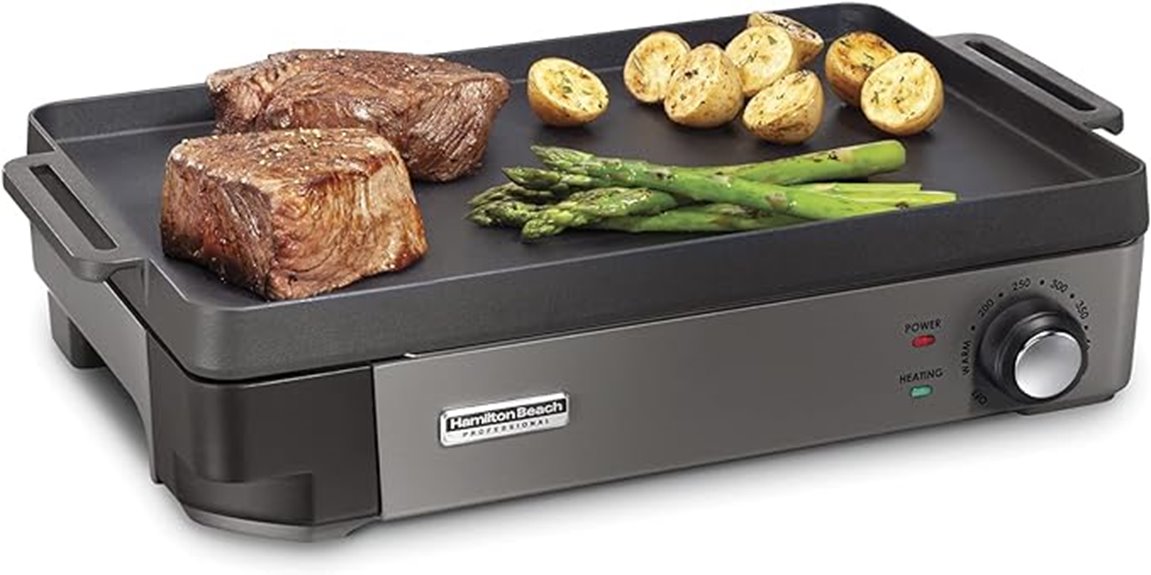 hamilton beach grill griddle