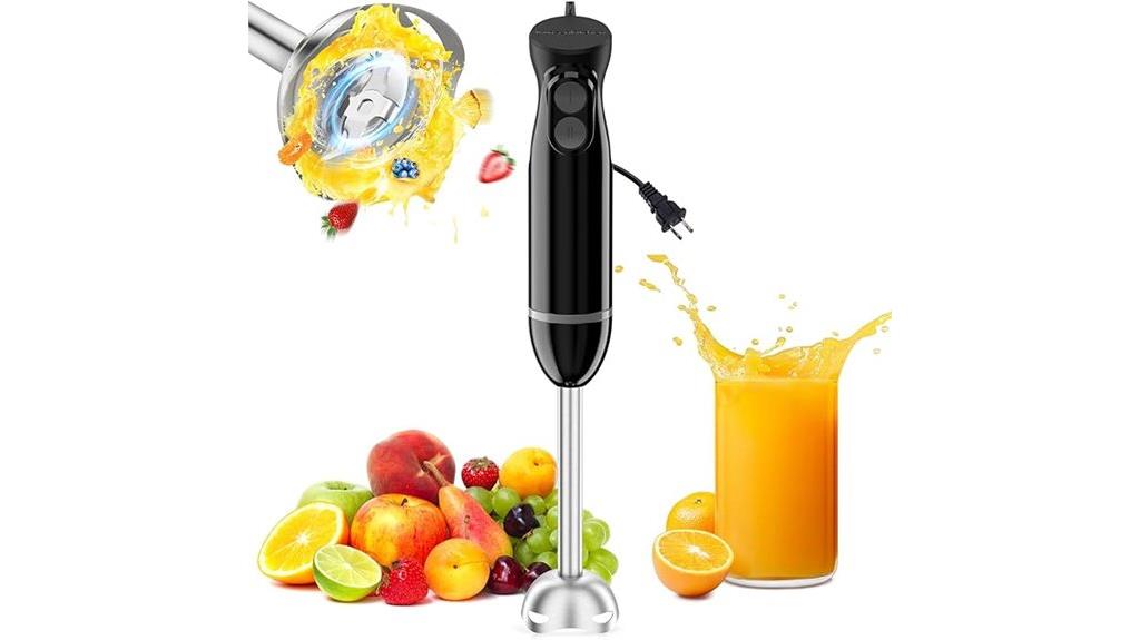 hand blender with speeds