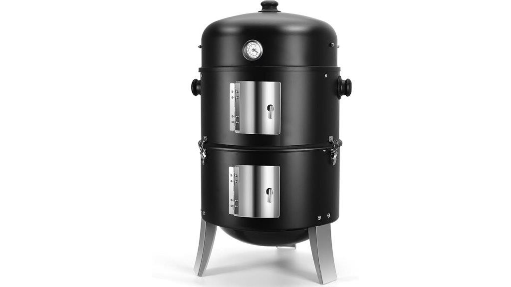 heavy duty 16 inch smoker