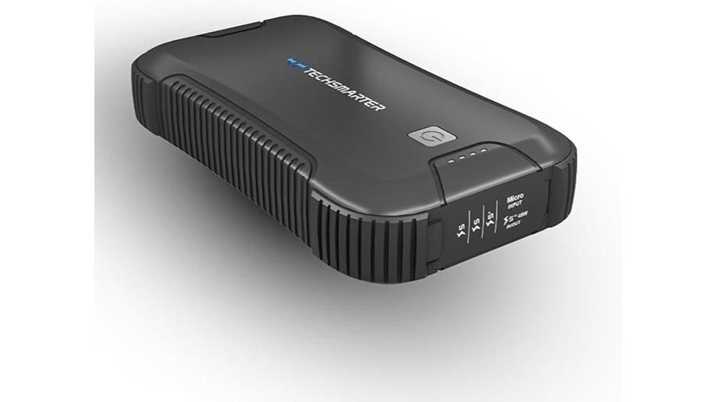 high capacity waterproof power bank