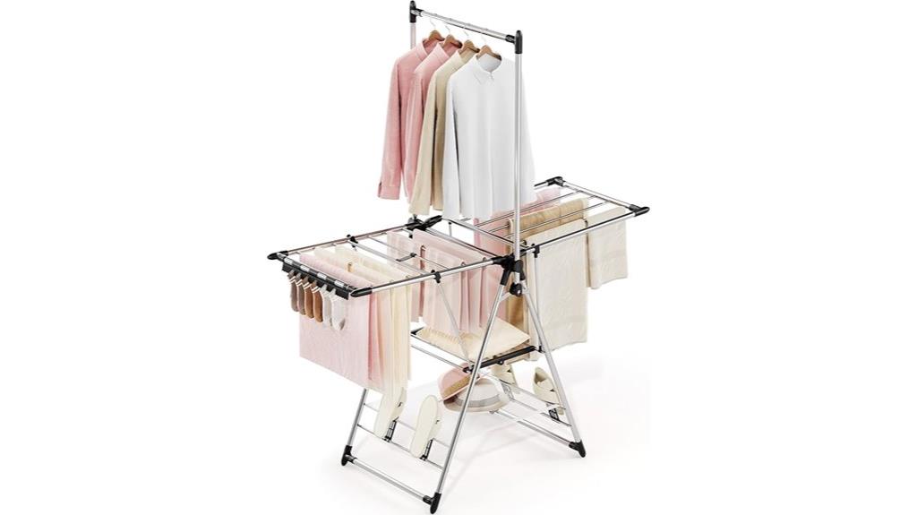 high hanger clothes rack
