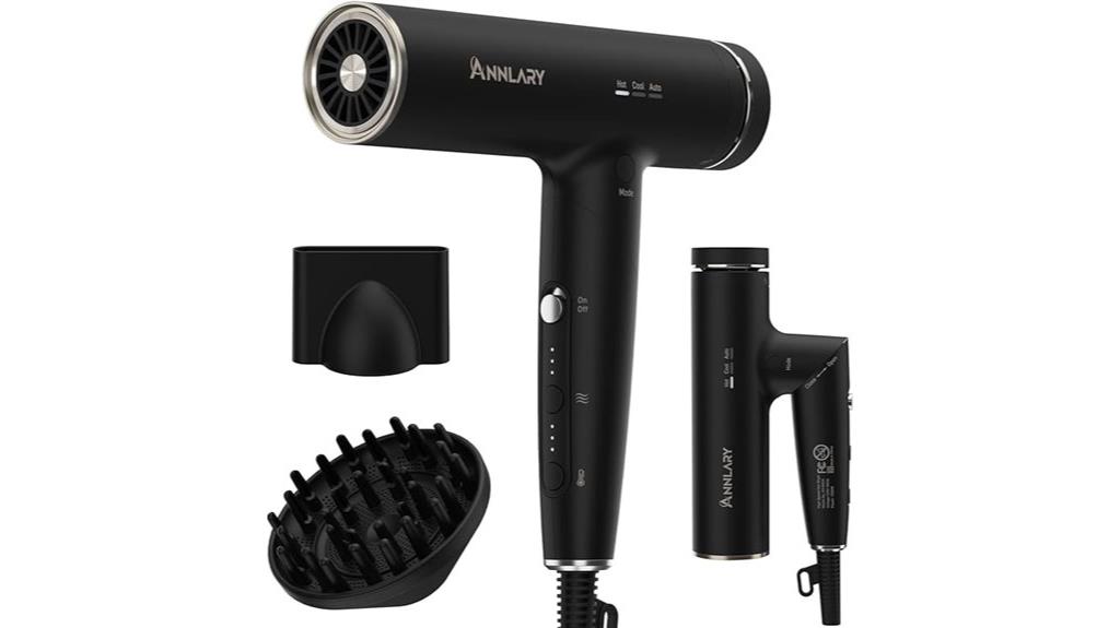 high power plasma hair dryer