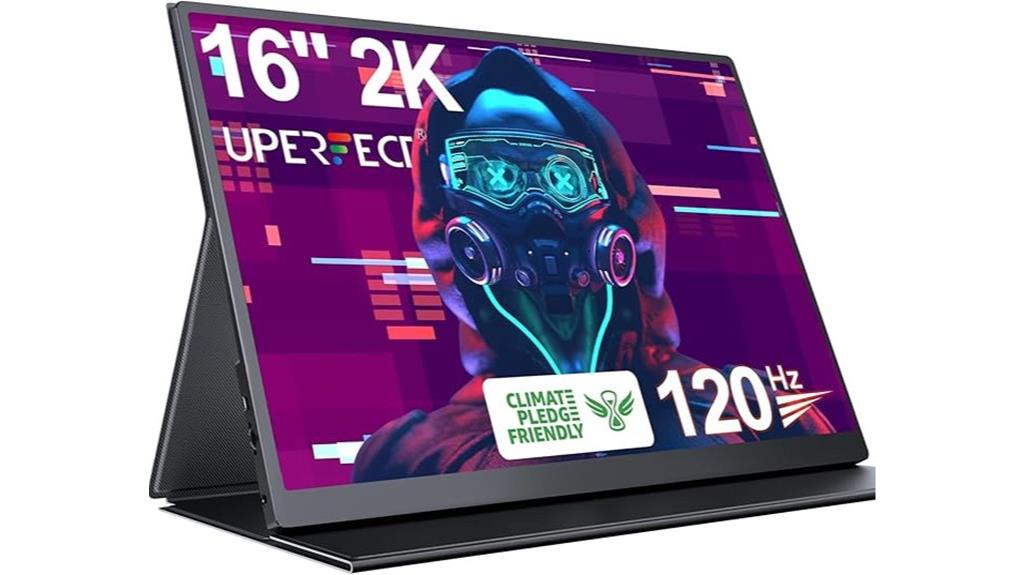 high res portable gaming display