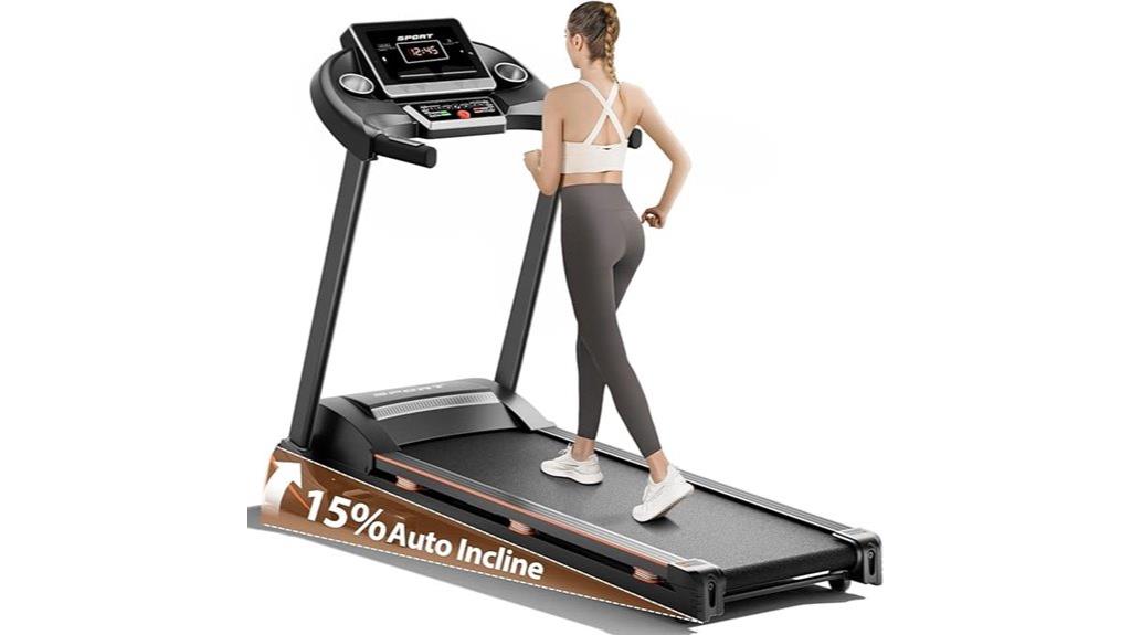 home bluetooth incline treadmill