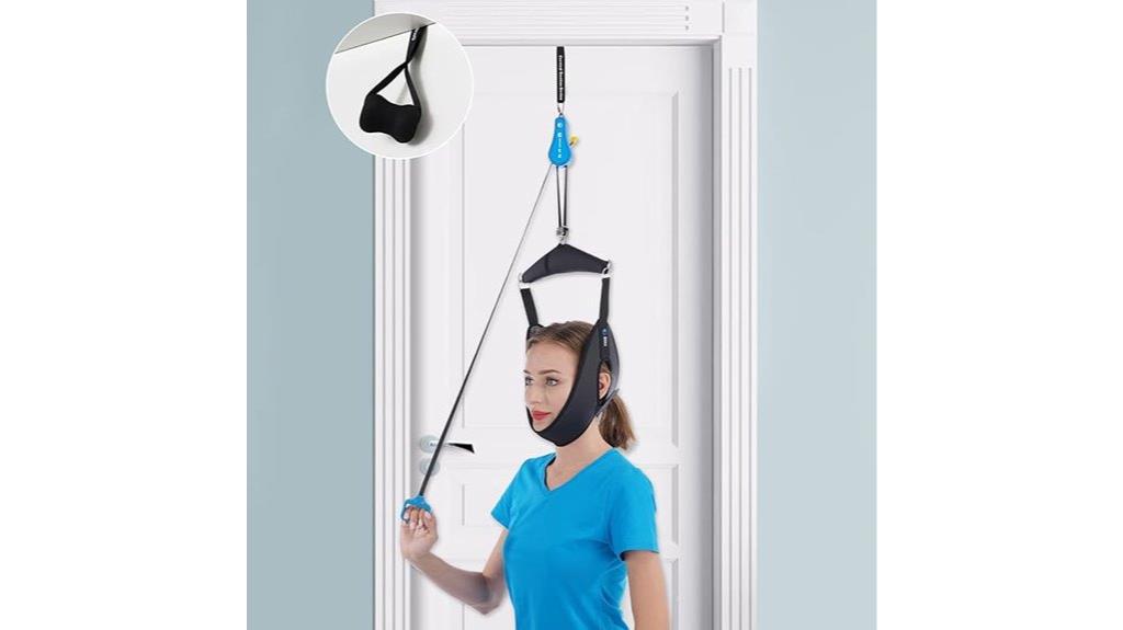 home cervical traction device