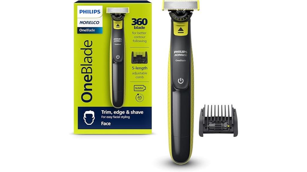 hybrid face trimmer shaver
