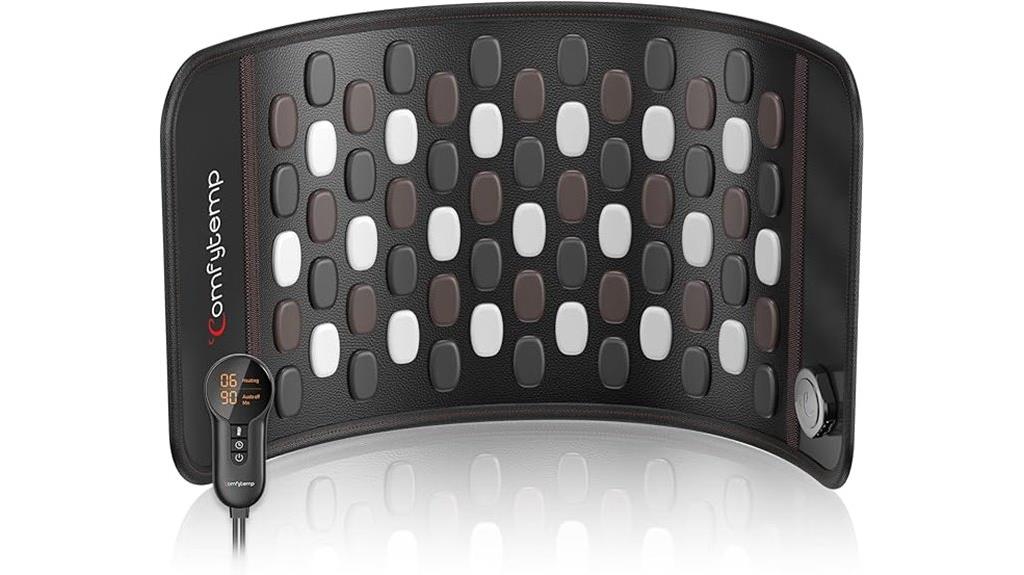infrared heating pad back