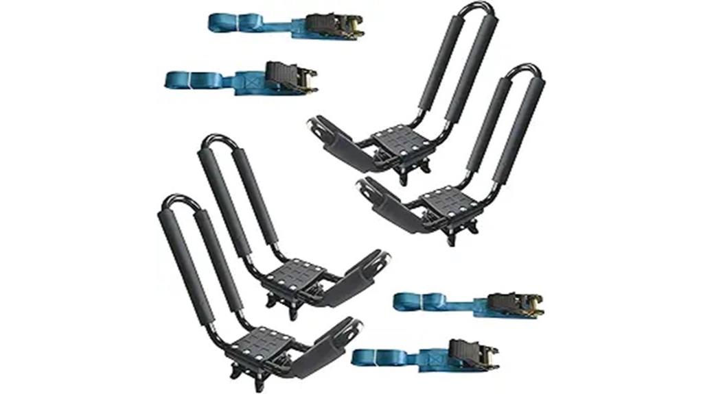 kayak roof rack set
