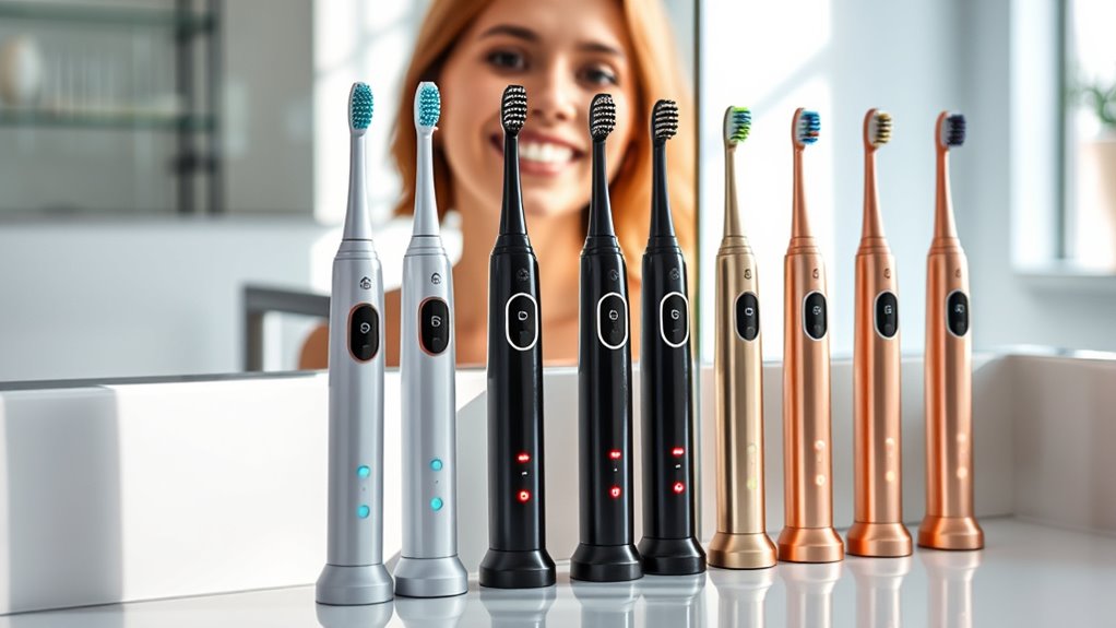 key electric toothbrush features