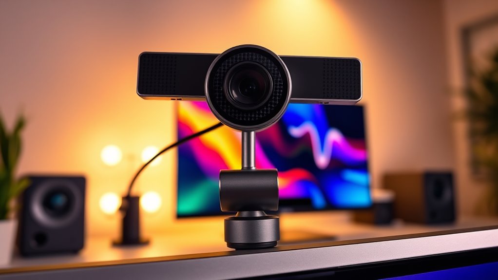 key streaming webcam features