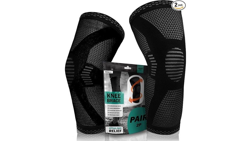 knee support compression sleeve