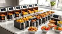 large capacity family air fryers