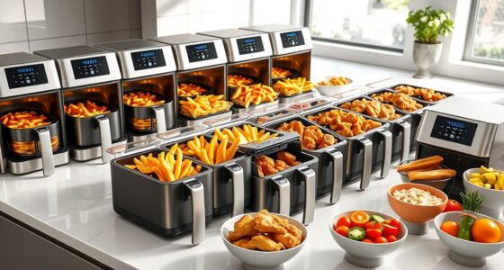 large capacity family air fryers