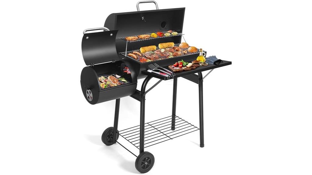 large cooking area smoker