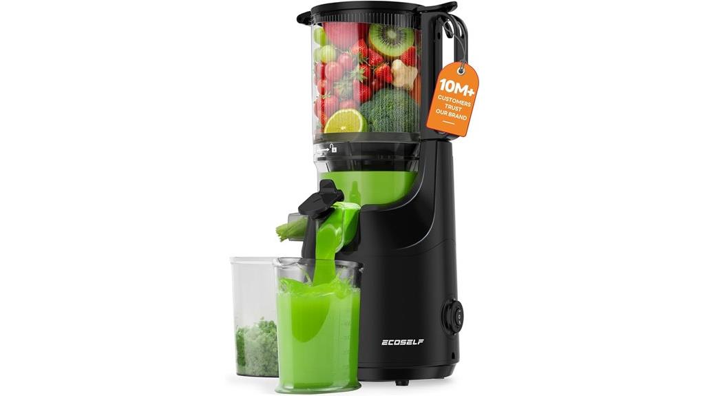 large feed chute juicer