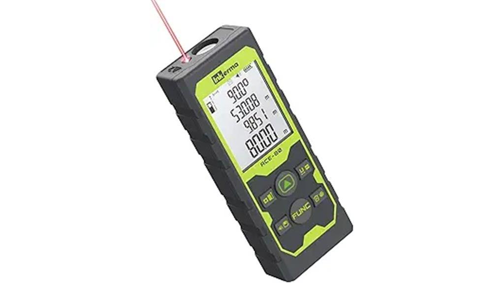 laser distance and angle sensor