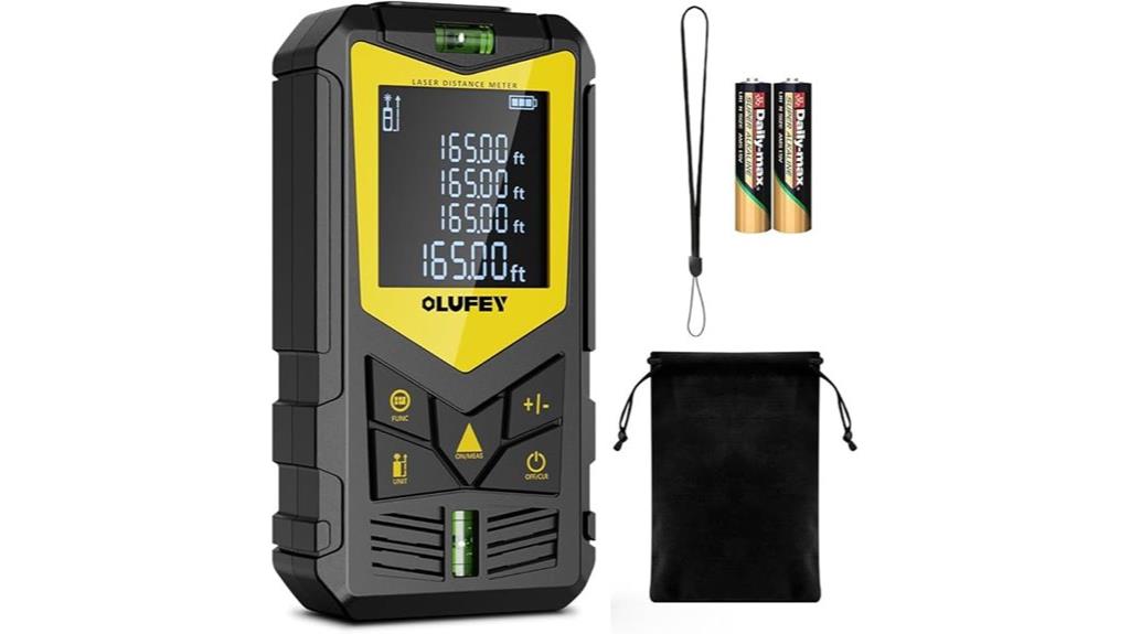 laser distance meter features