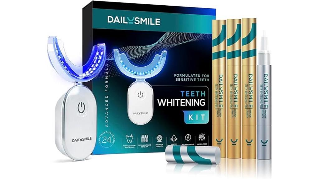 led gel teeth whitening